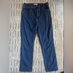 Abercrombie & Fitch Curve Love 90s Straight Ultra High Rise Jeans